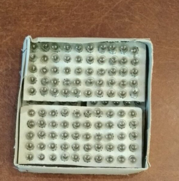Vintage soviet bulbs for electrical appliances. E10/13  Original. 100 pcs. Work