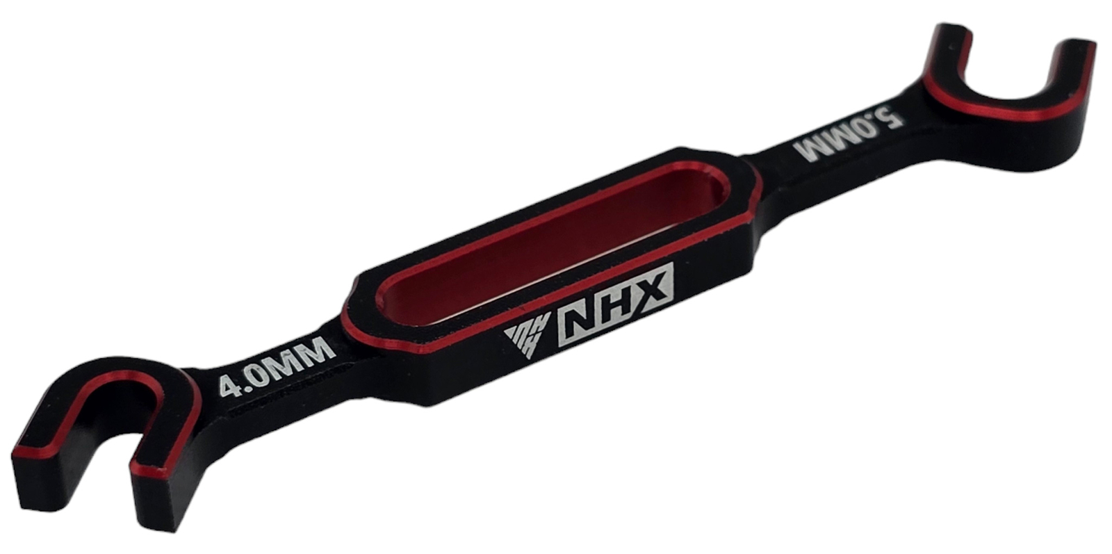 NHX RC Aluminum Turnbuckle Wrench Set for 1/10 & 1/8 Vehicles Red 4.0/5.0mm