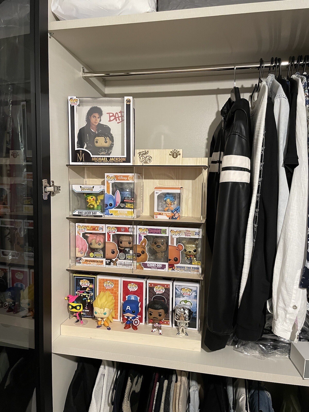 Funko Pop Card Box Dispenser Handmade Display Case Multipurpose Display Case Library