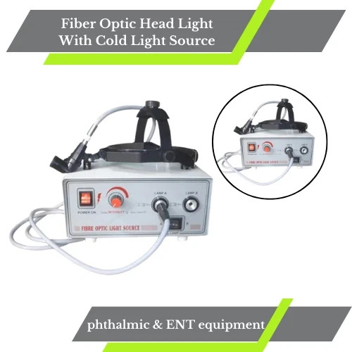 Fiber Optic Head Light With Cold Light Source