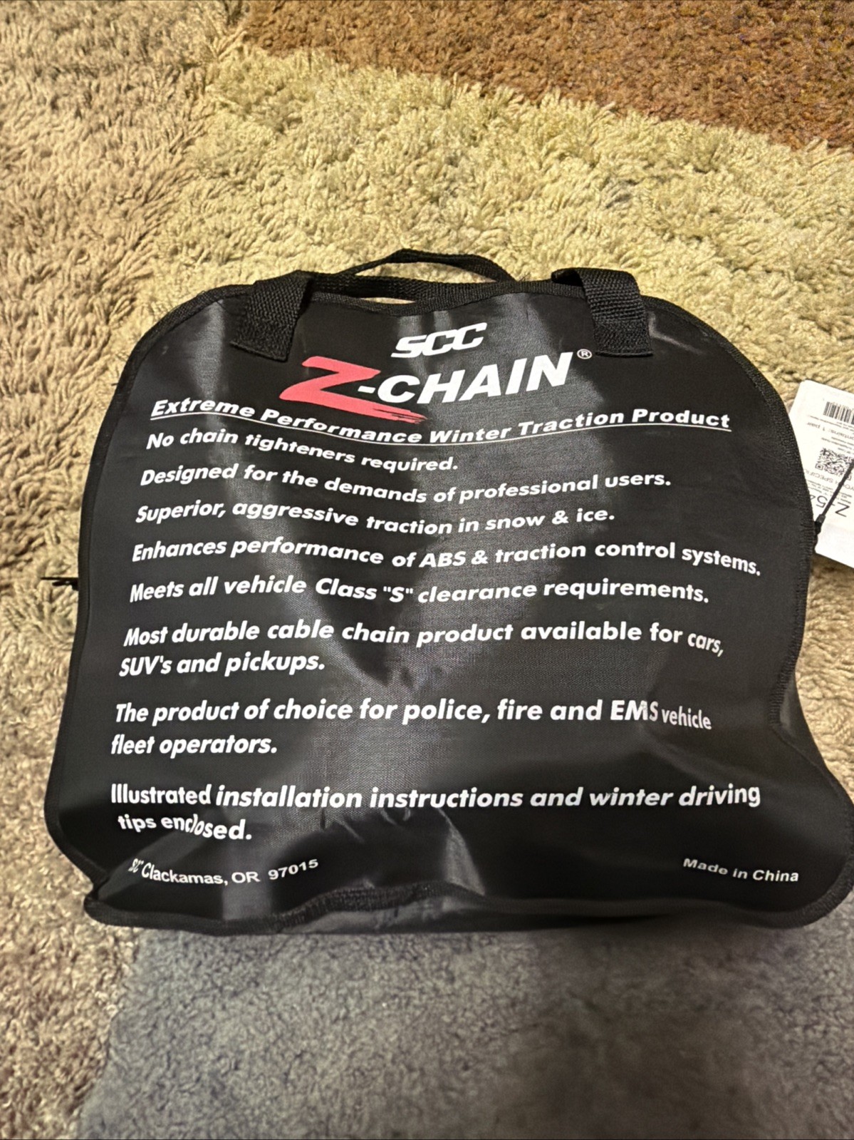 Tire Chains for Snow and Ice