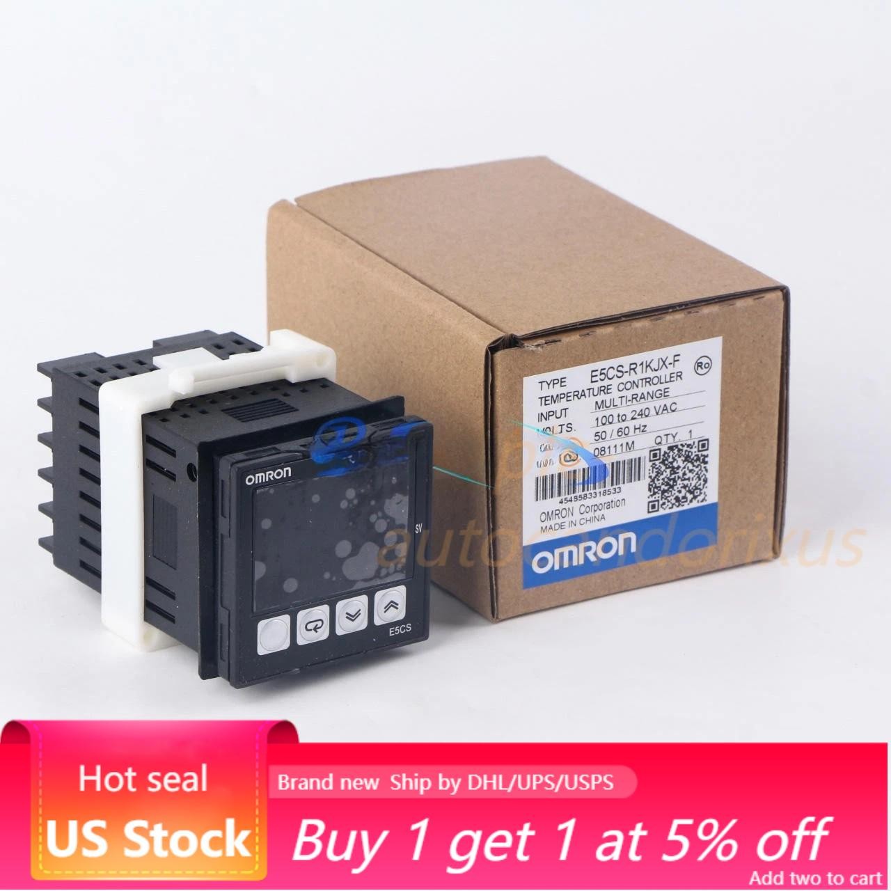 New In Box OMRON E5CS-R1KJX-F Temperature Controller