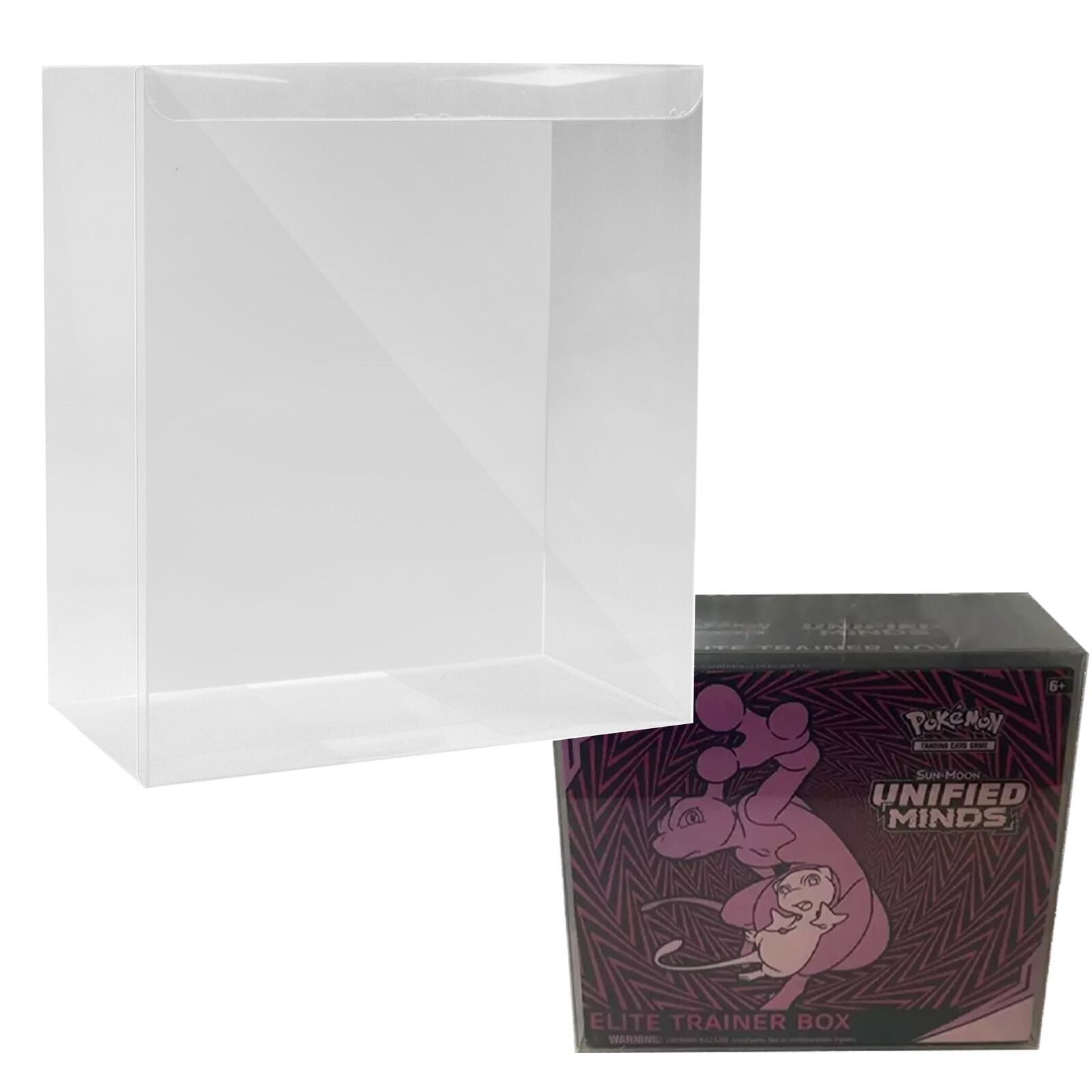 20PC Plastic Protector PVC Cases For Pokemon Elite Trainer Box ETB Display Case