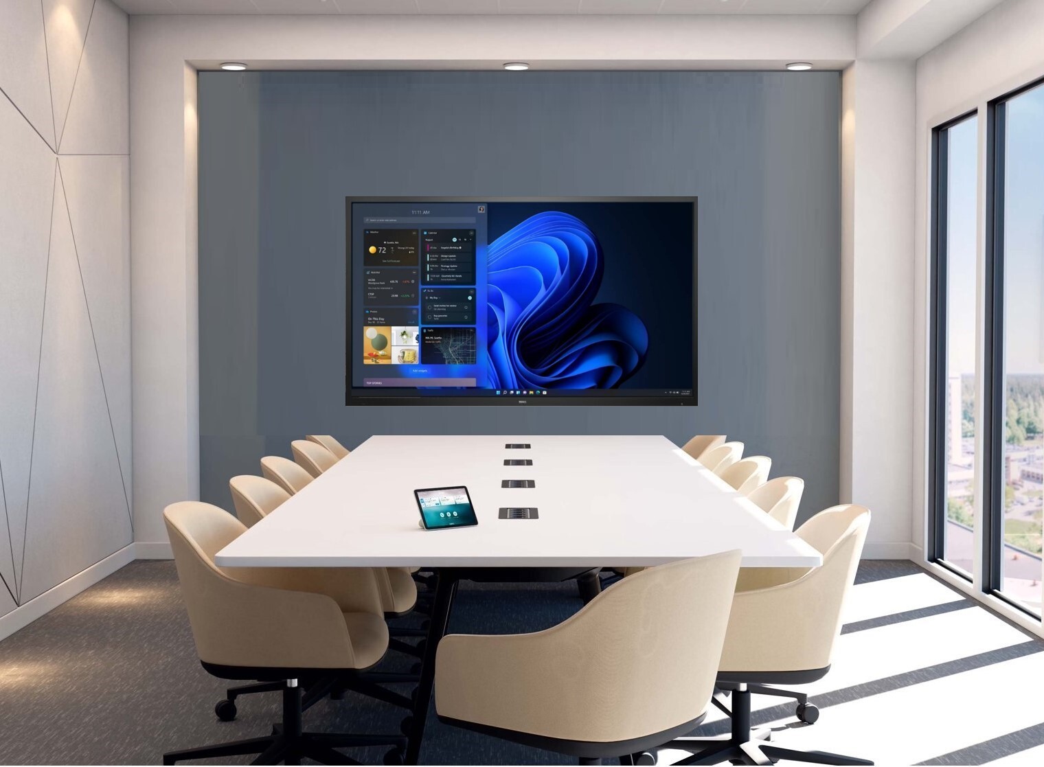 70" Dell smart board _ Interactive whiteboard for classroom With Windows 11