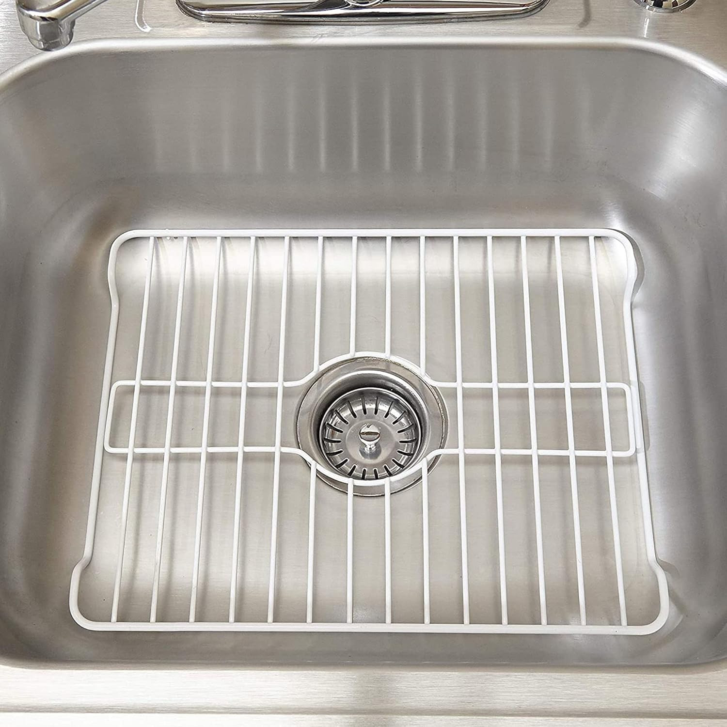 Small White Sink Protector