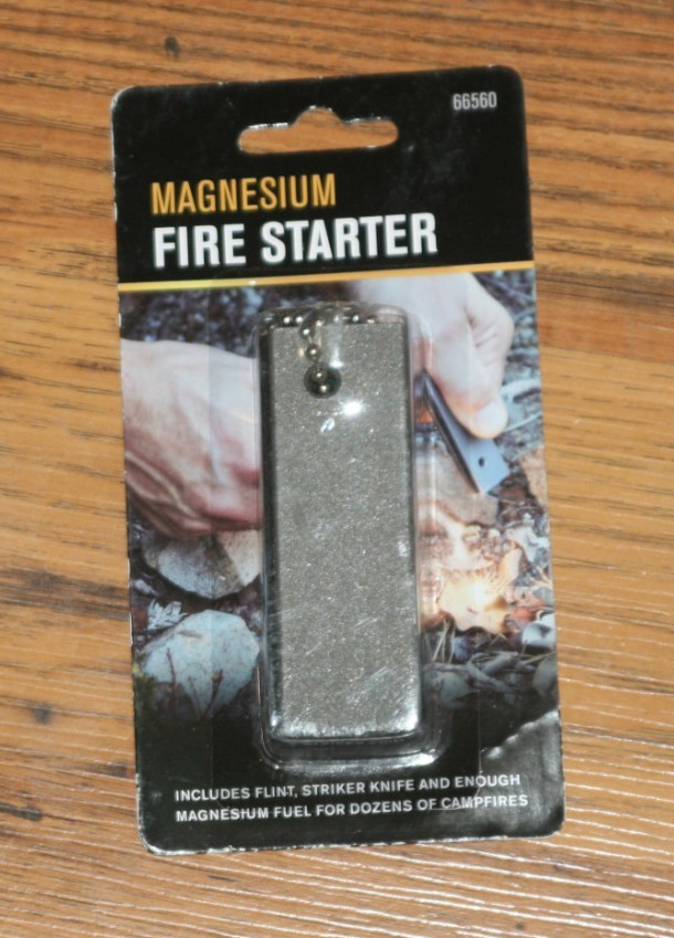 Magnesium Fire Starter w/Striker - #66560 - New