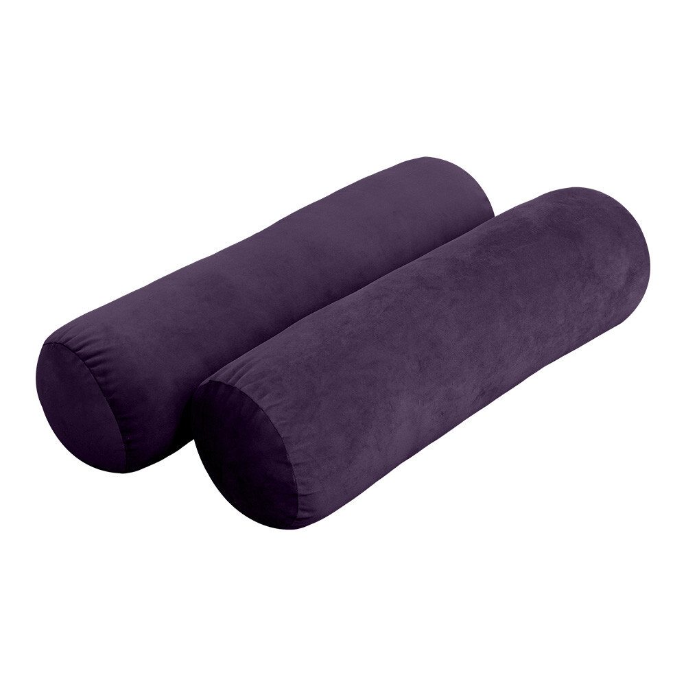 SLIPCOVER ONLY KnifeEdge Full Style V2 Velvet Indoor Daybed Bolster Pillow AD339