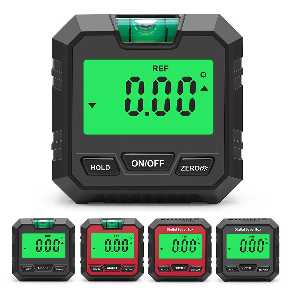 360° Digital Level Angle Gauge Digital Inclinometer Universal Bevel Protractor