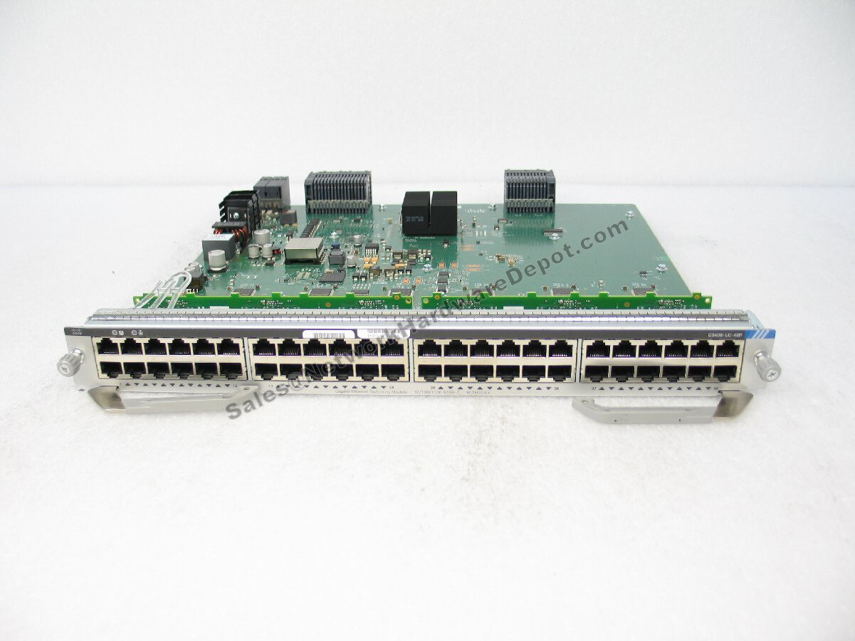 Cisco C9400-LC-48P Catalyst 9400 48-Port POE+ Gigabit Module **1-Year Warranty**