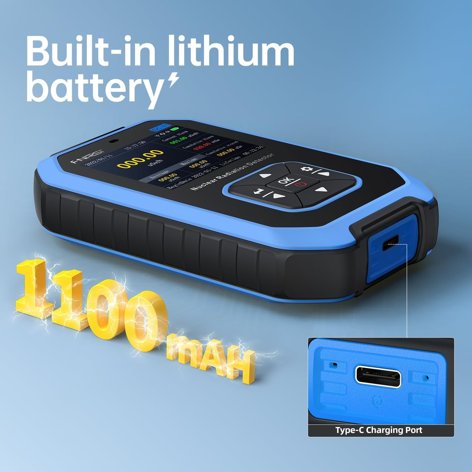 Multifunctional Radiation Detector Meter