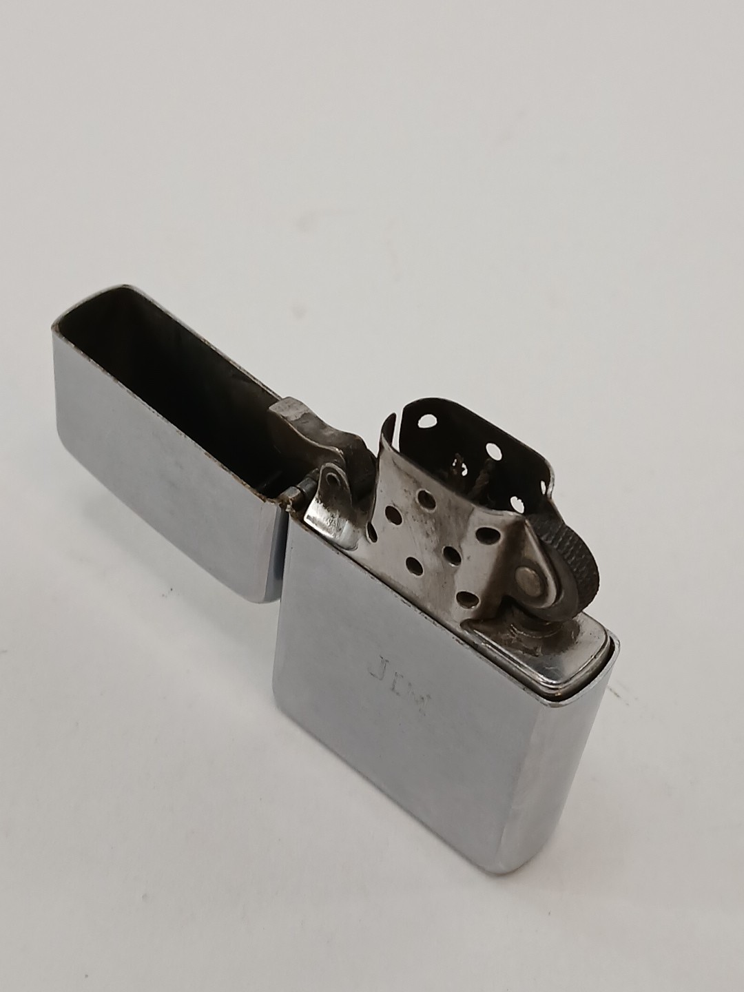 1970 Zippo Lighter - Engraved "JIM"