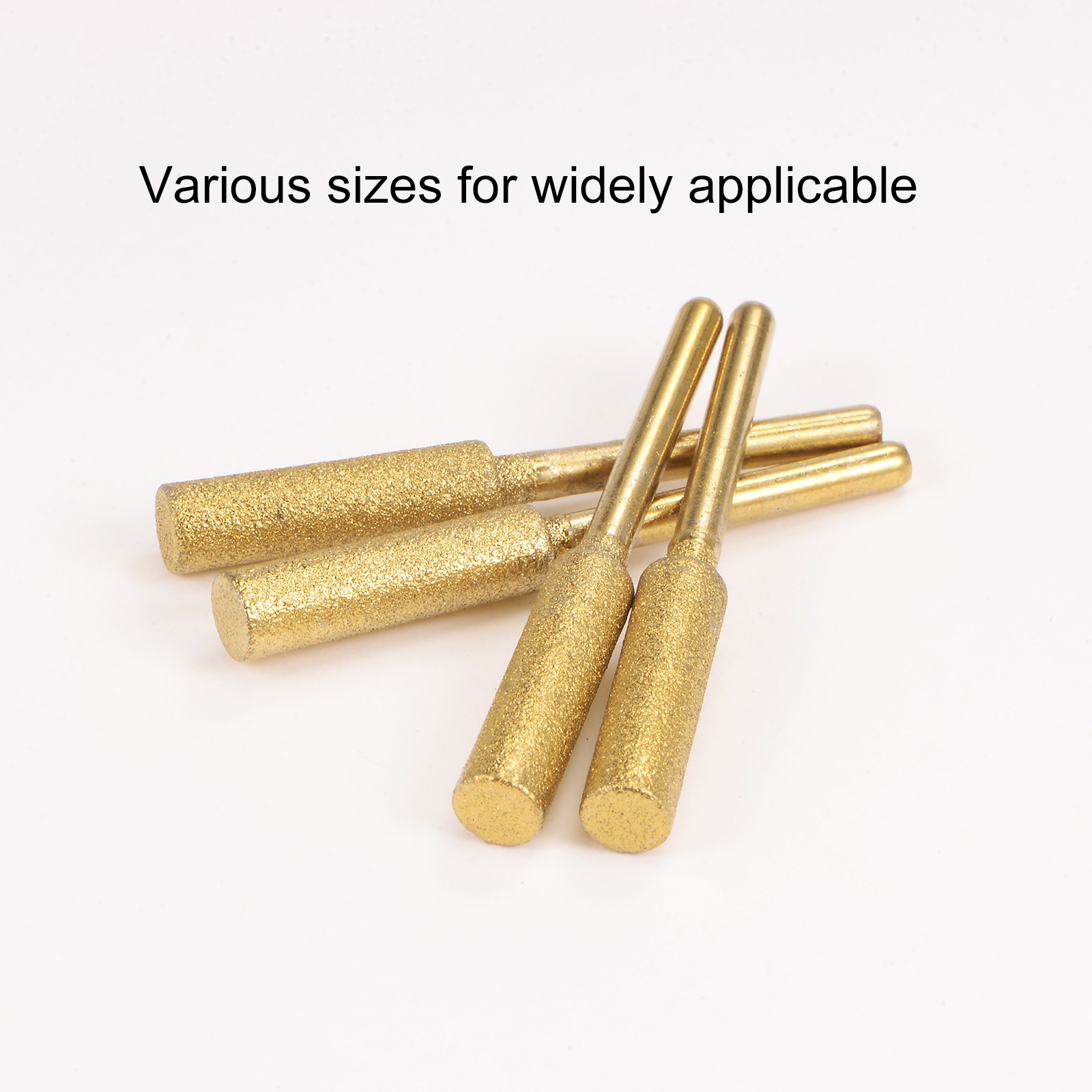 6pcs Diamond Coated Chainsaw Sharpener Bits 7/32" 5.5mm Chain Saw Grinder