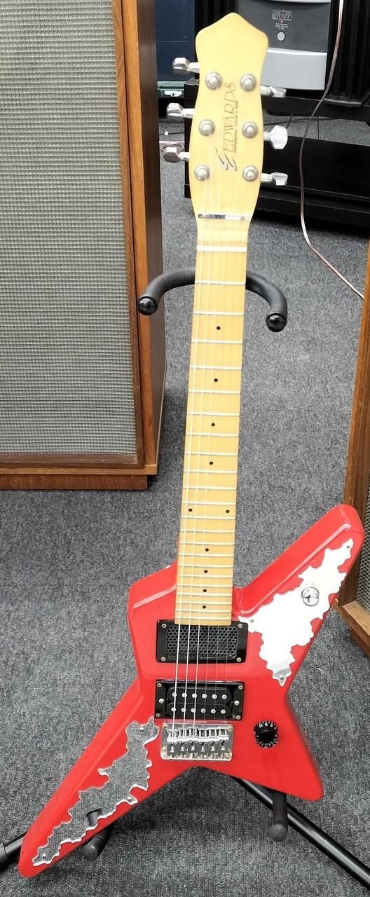 EDWARDS Electric Guitar E-rs-32m Used