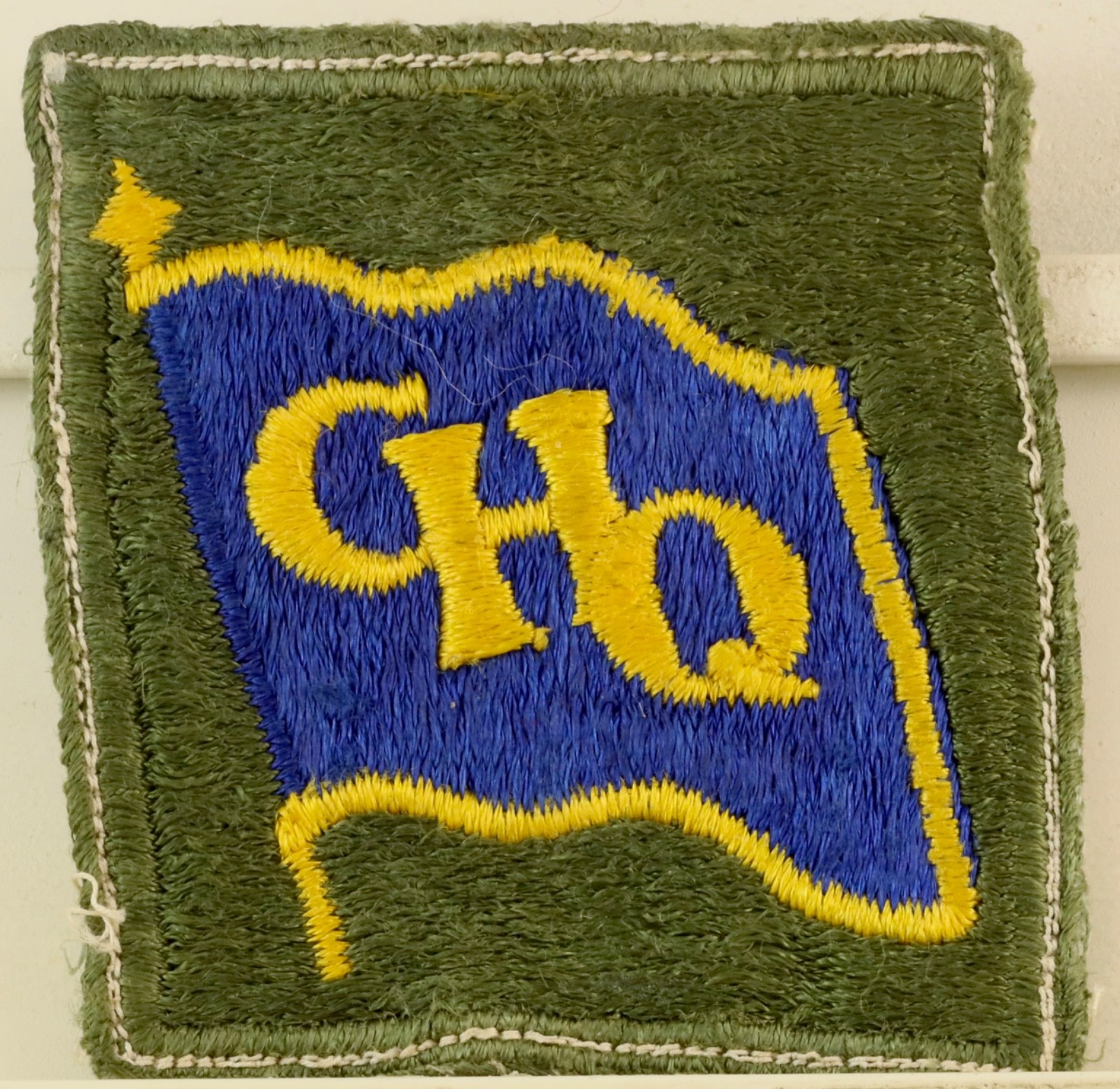 US Army General HQ, Southwest Pacific Patch (No Glow)