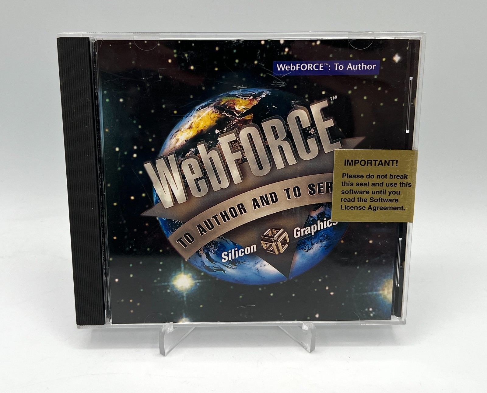 Vintage/Sealed - Silicon Graphics SGI WebFORCE - Author 1.0 - 813-0331-001