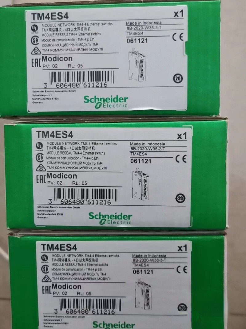 TM4ES4 Modicon TM4 Ethernet Network Module US Free TAX