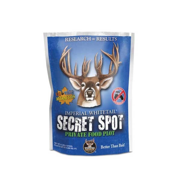 Whitetail Institute Imperial Secret Spot, SECS4,  4500 Sq Ft food plot