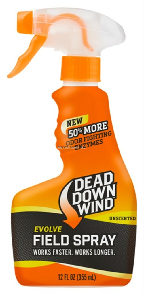 Dead Down Wind Evolve Field Spray – 12 oz, Unscented, Broad-Spectrum, Odor-Elimi