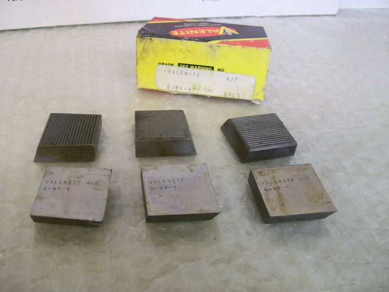 NEW BOX OF 6 VALENITE # GWR4 INSERTS # G-WR-4