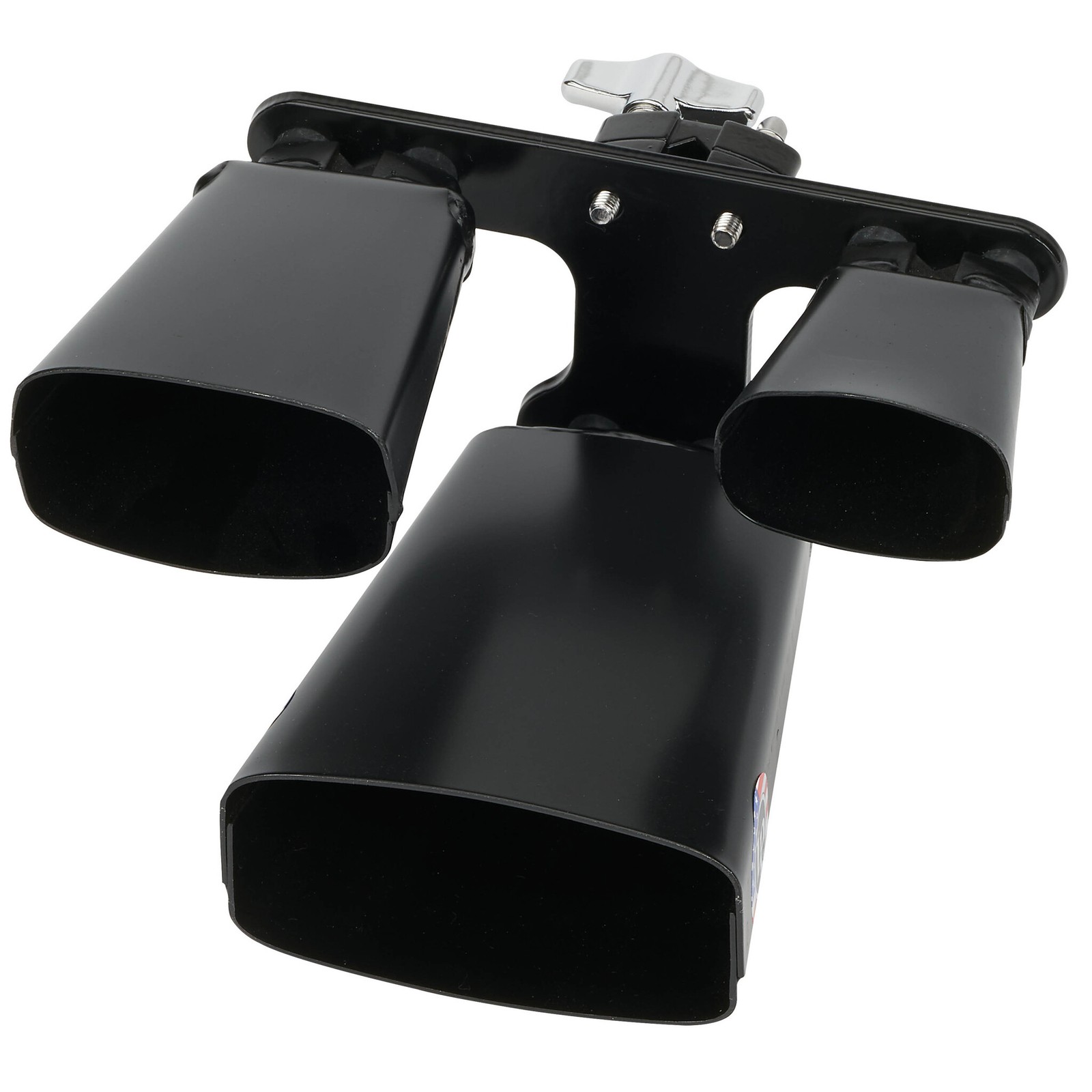 Latin Percussion LP570 Tri-Bell set with Vise-Clamp mount