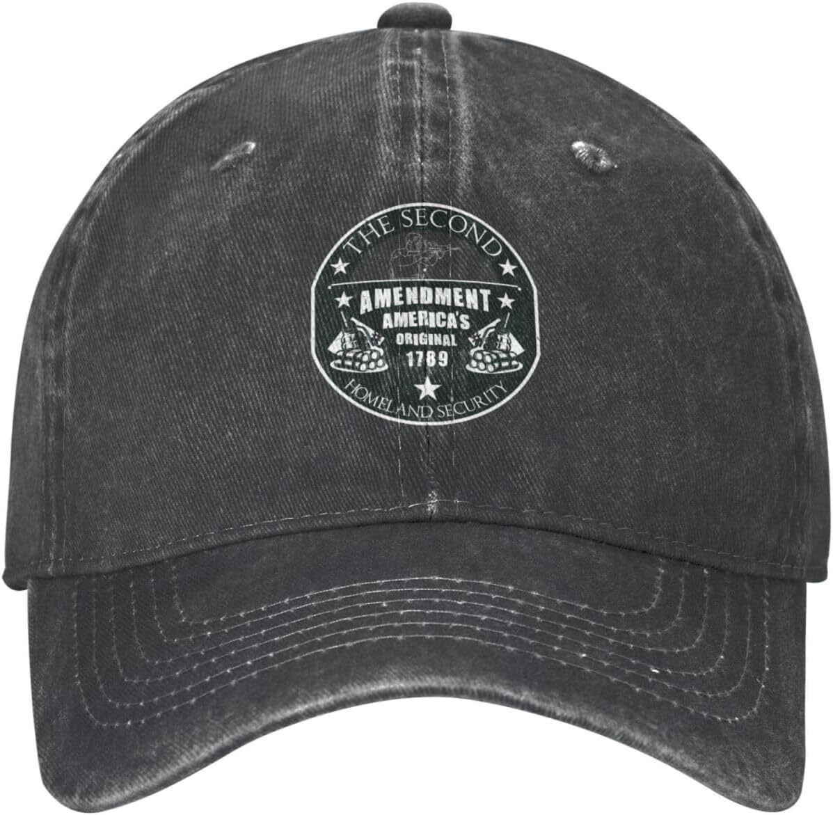 2nd Amendment Baseball Cap for Personalized printed unisex baseball cap