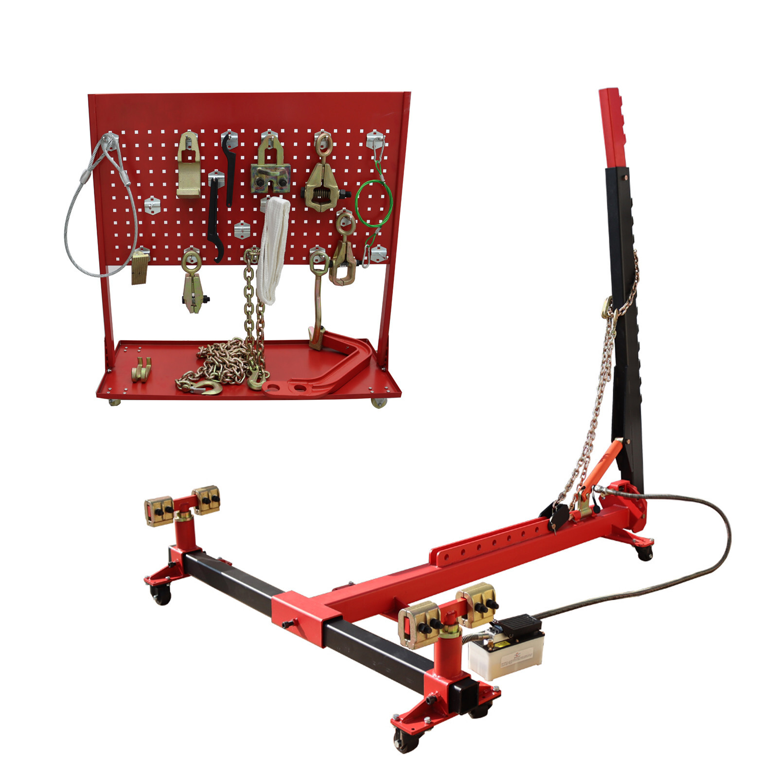 Auto Body Collision Repair Tools 10Ton Pulling Capacity Car Frame Machine 4409lb