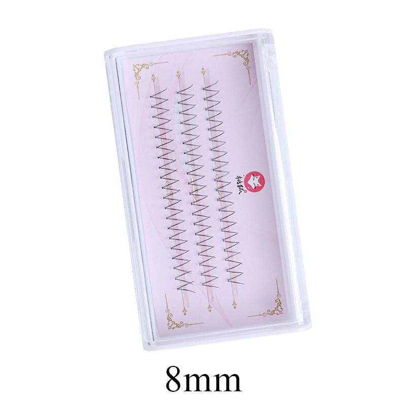 V-shaped Cluster False EyeLashes Curl Thick Single Natural Eye Lashes Extensi