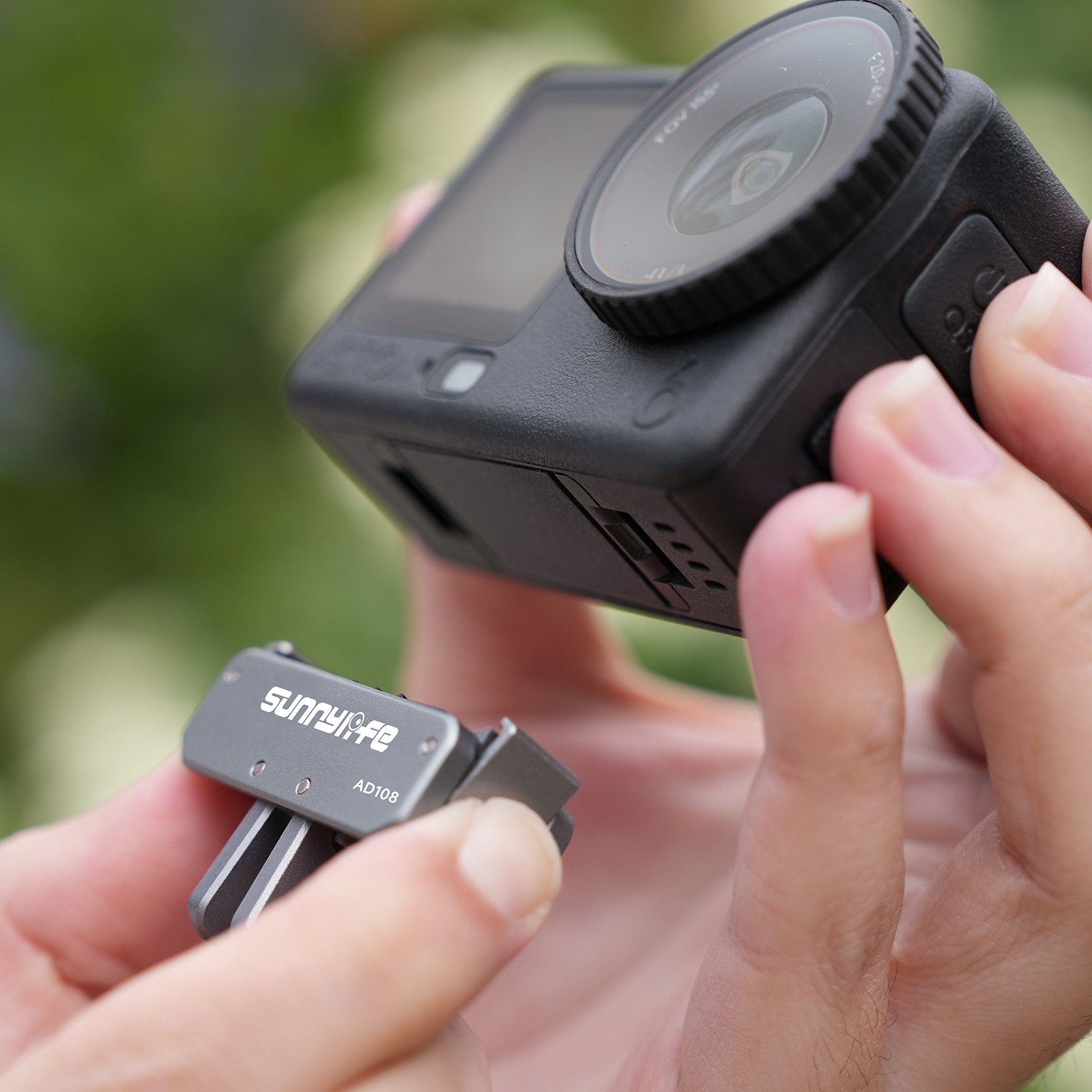 Magnetic Quick Release Mount Adapter For DJI Osmo Nano/Action 6 Camera Accessory