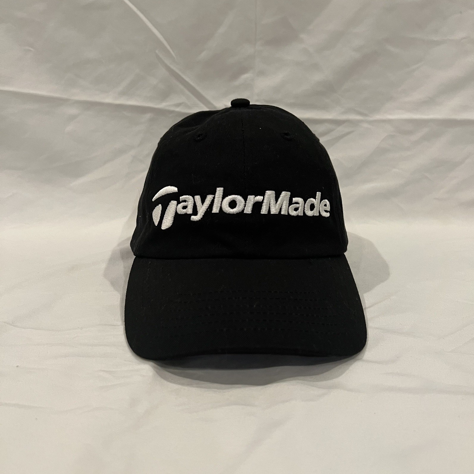 Taylormade Tmax Gear Golf Cap Hat One Size 100% Cotton Black