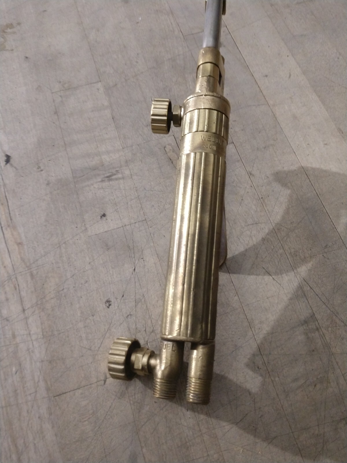 Vintage Weldit Model 200n Cutting Torch Handle Body