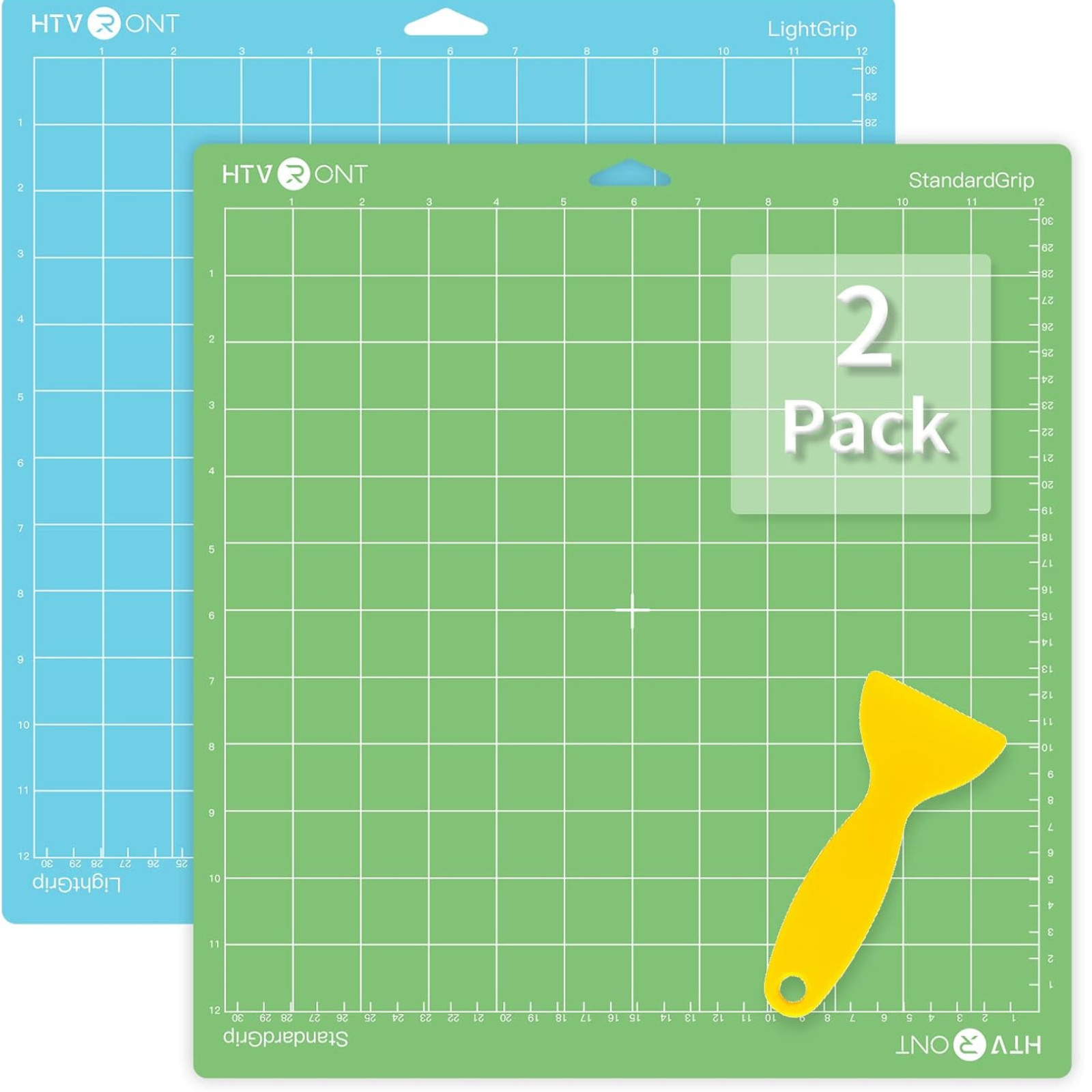 2 Pack 12x12 Cutting Mat Standard Grip For Cricut Expression | Free Ship
