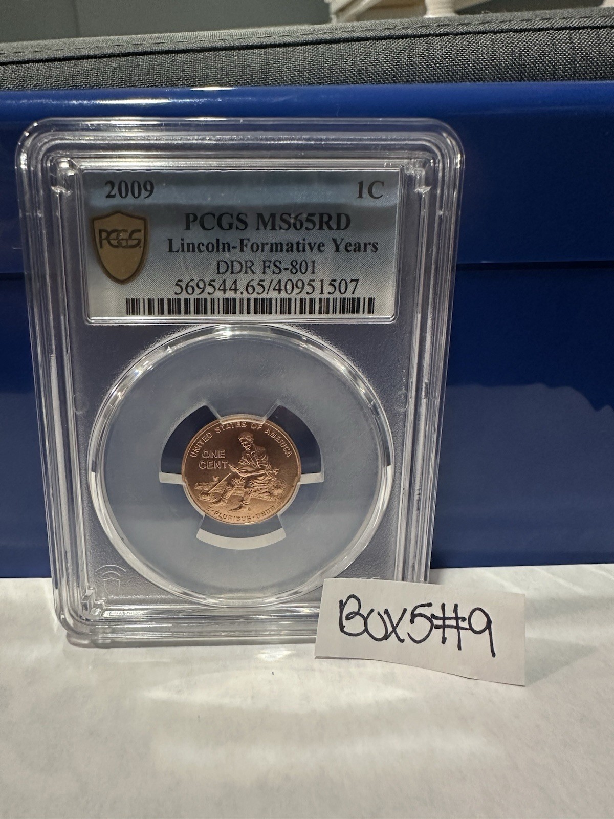 2009 PCGS MS65RD Lincoln-Formative Years DDR FS-801