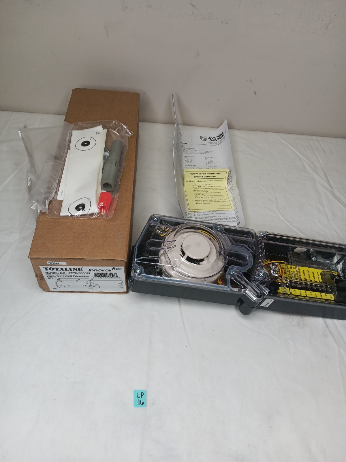 Totaline Innovair Flex 4 Wire Duct Smoke Detector P270-3000PL