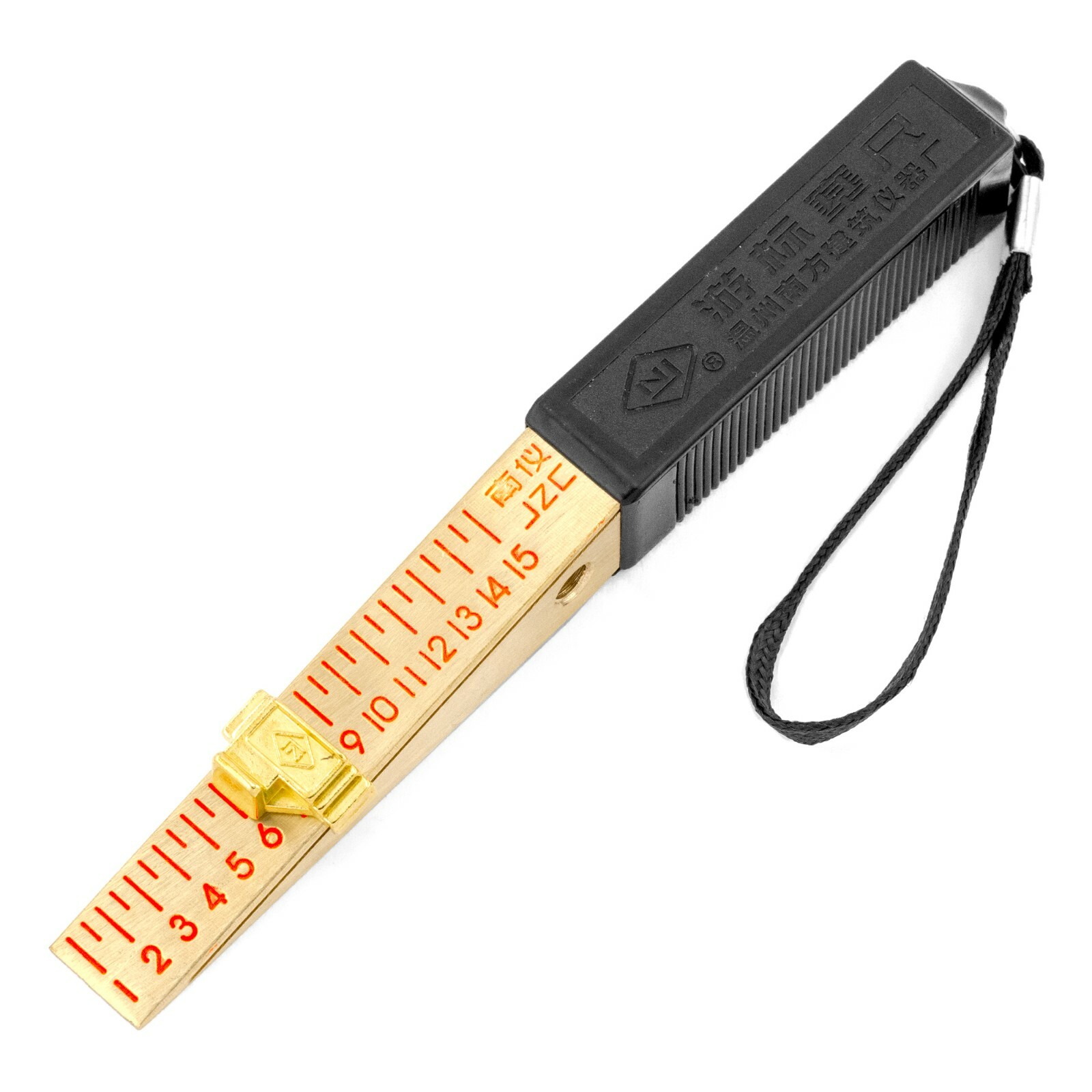 1mm - 15mm 0.5mm Taper Feeler Gauge Ruler Gap Inspection Slot Wedge Caliper Tool