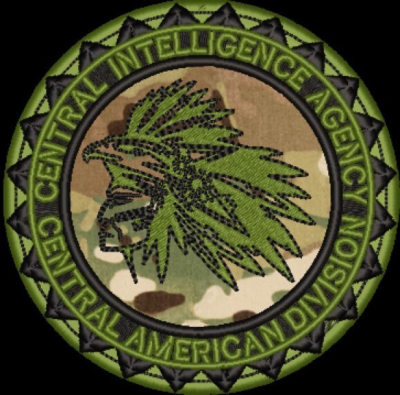 Central Intelligence Agency CIA Central American Division Patch (Camo)