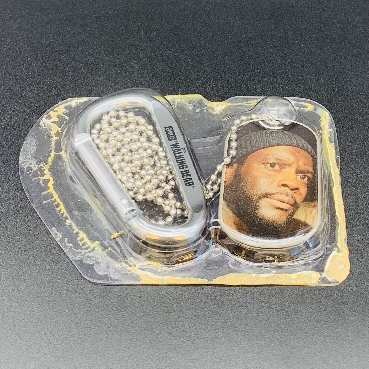 AMC The Walking Dead Season 3 Tyreese #24 of 36 Dog Tag Chain with D-Ring 2014