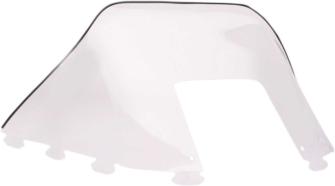 SNO Stuff Windshield-Med -12in.-Clear for 1996-1997 Polaris XLT RMK Snowmobile