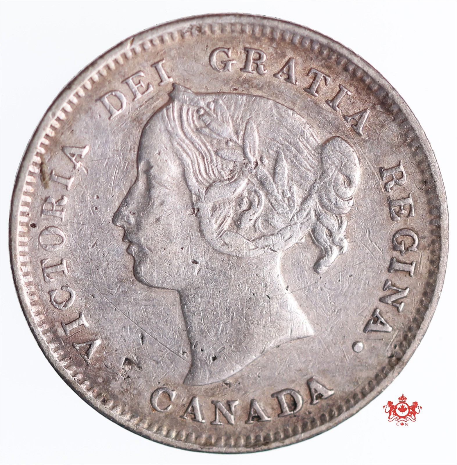 1898 Canada 5 Cents - VF/EF - Lot#12784