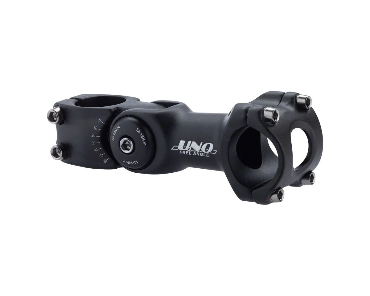 Kalloy 820 Adjustable Stem (Black) (31.8 Clamp)