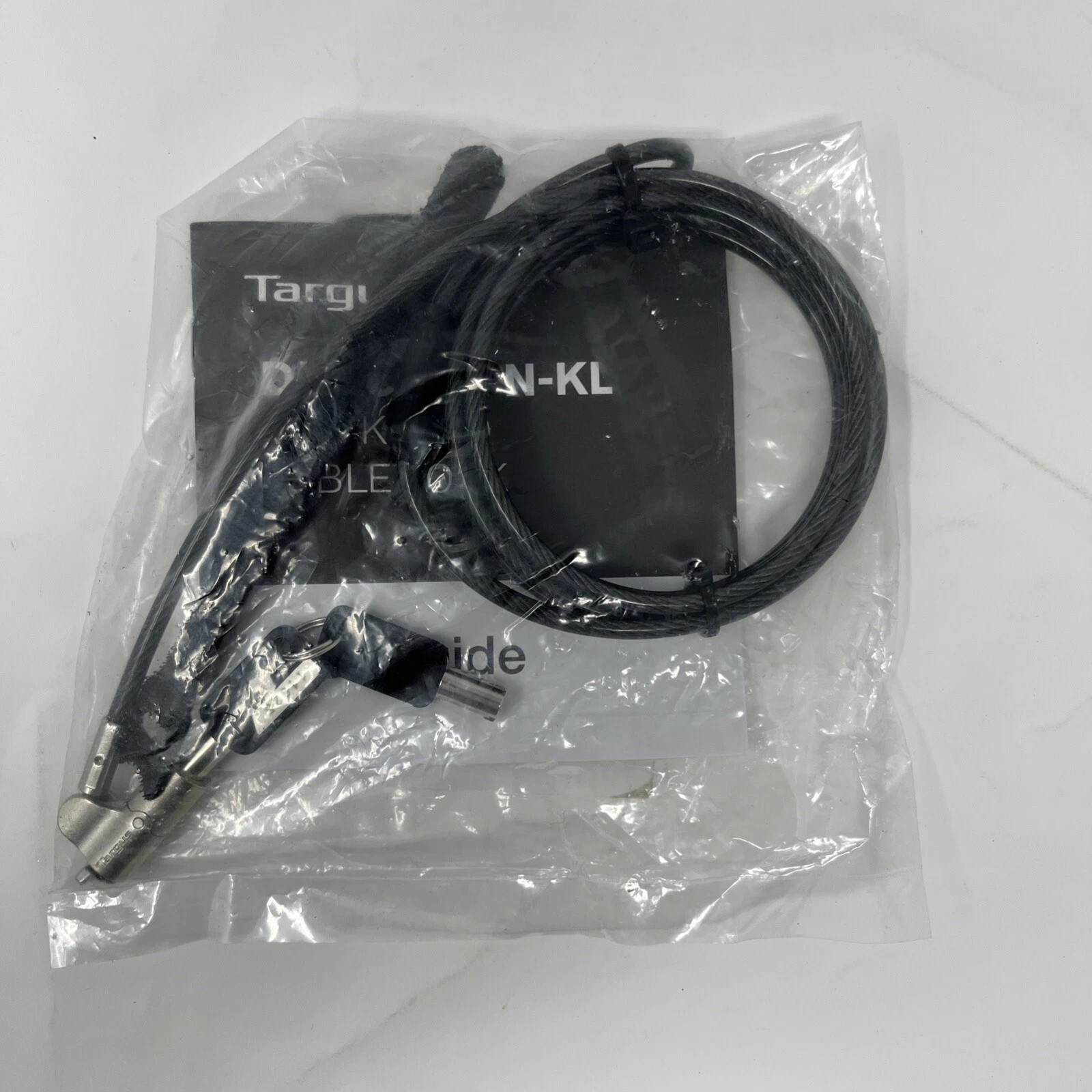 Targus DEFCON Trapezoid Keyed Cable Lock - ASP65GLX