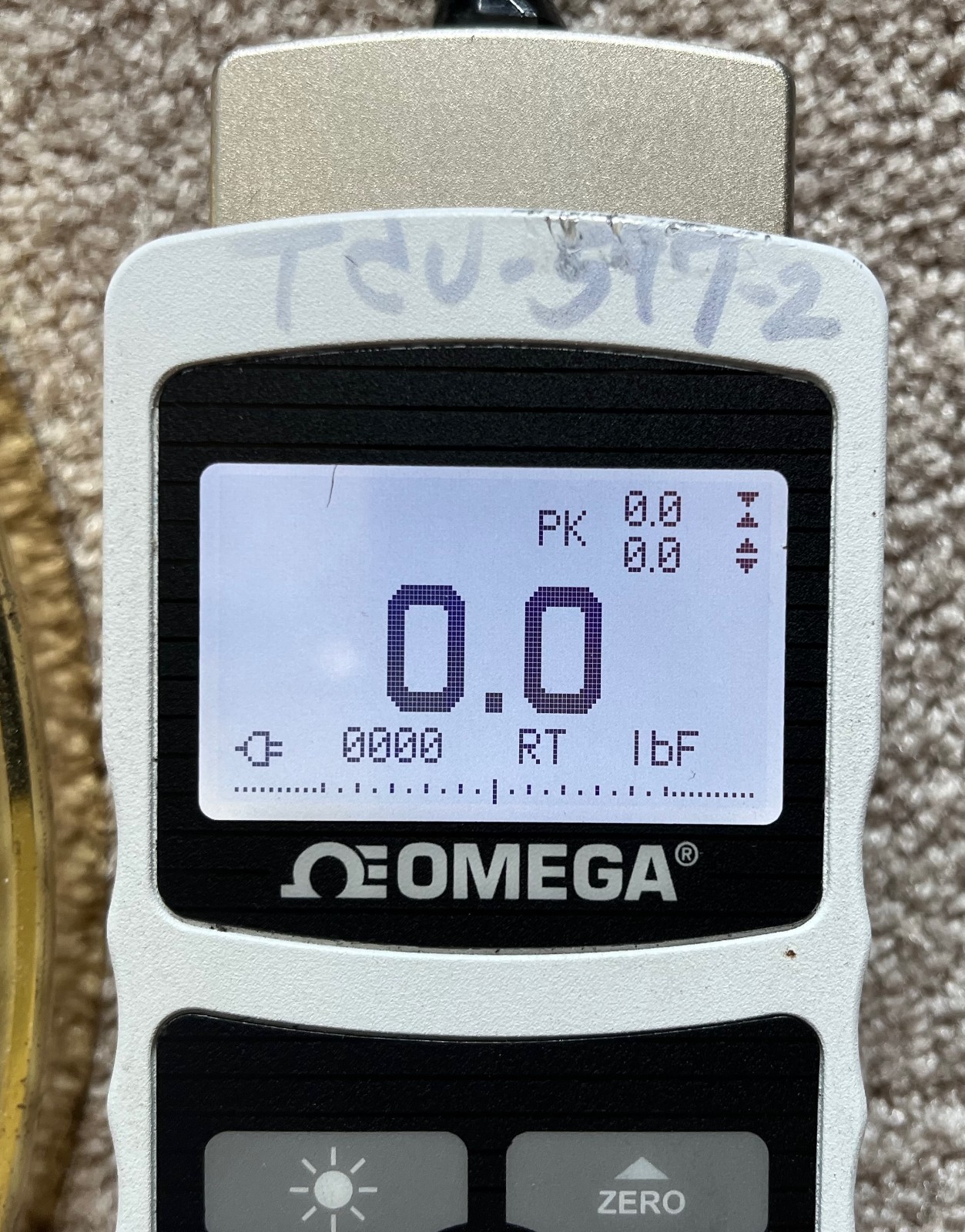 Omega / Mark-10 Digital Force / Torque Indicator w/Case (Model DFG-RS5)