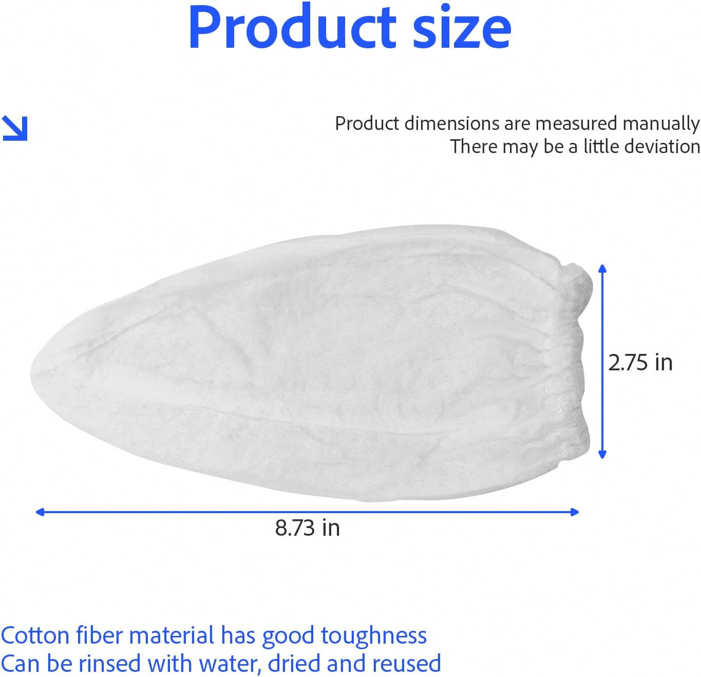 Replacement Vacuum Filter Cotton for Pool Blaster (3 Pack)