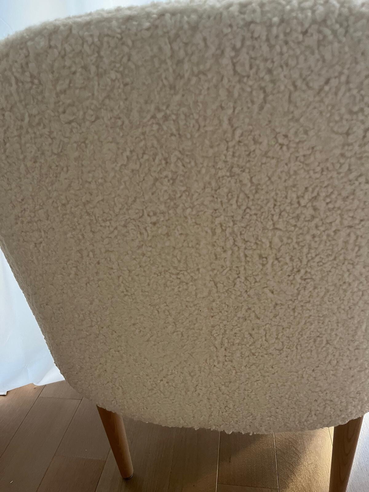 Habitat | Ash Boucle Accent Chair | Cream