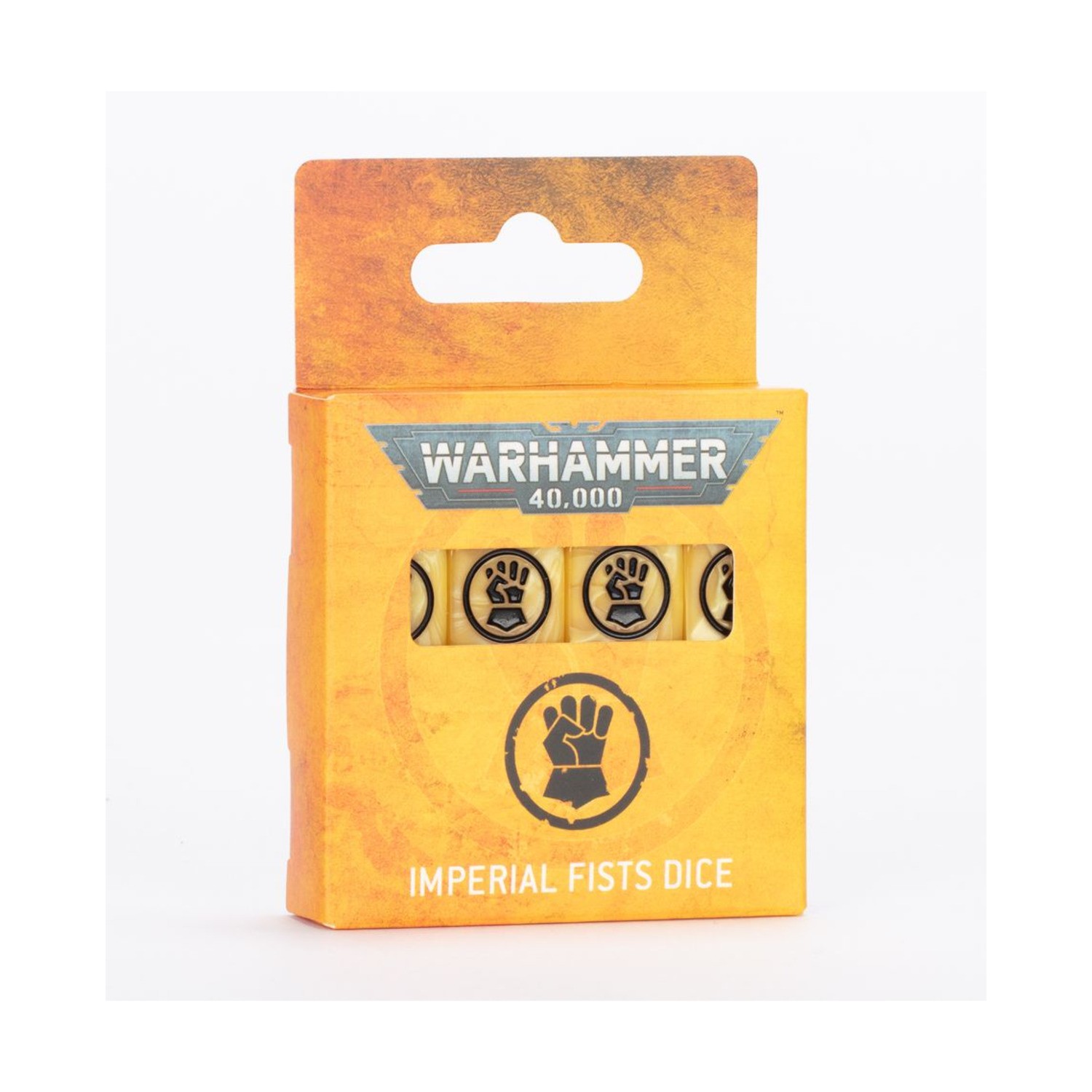 GW WH 40k Imperial Fists Dice Set - Imperial Fists (16) New