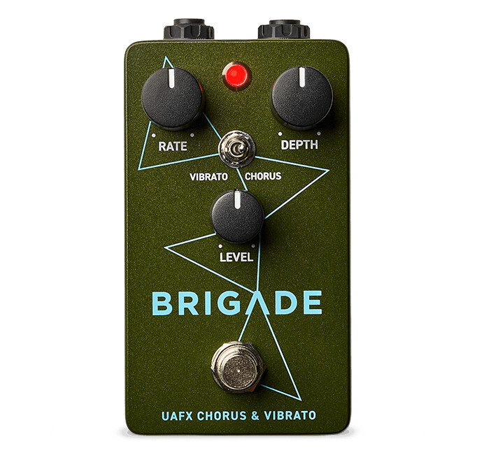 Universal Audio Brigade Chorus/Vibrato Effects Pedal