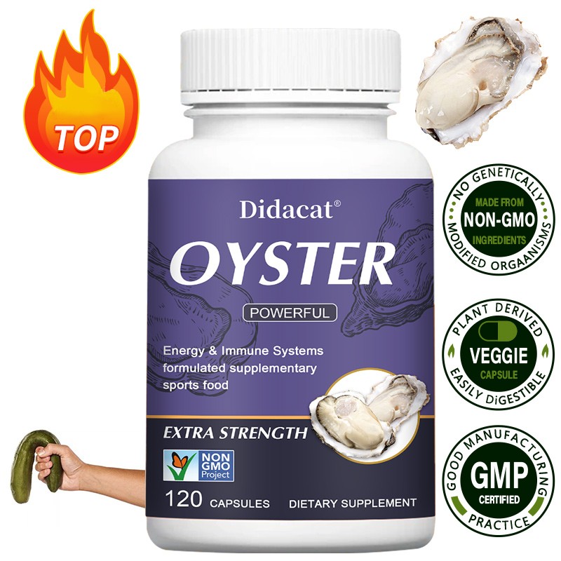 Oyster Extract Capsules - Energy+Vitality-Enhance body resistance and endurance