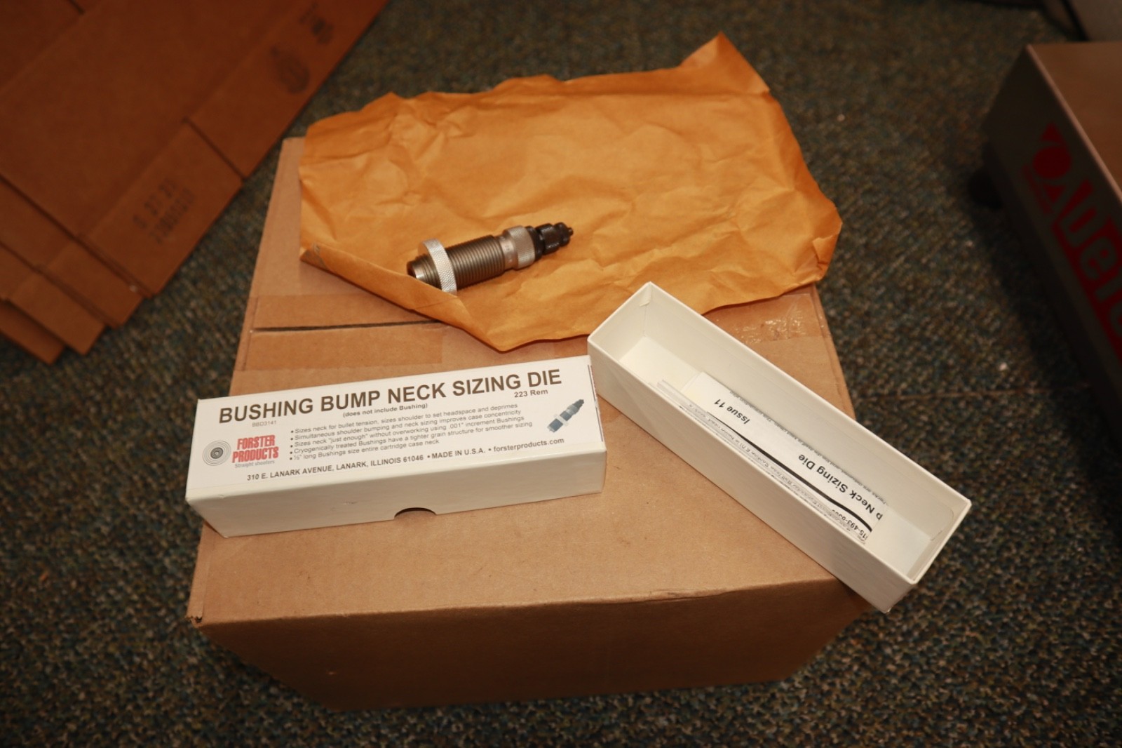 Forster Reloading # BBD3141 Bushing Bump Neck Sizing Die 223 rem Remington NEW