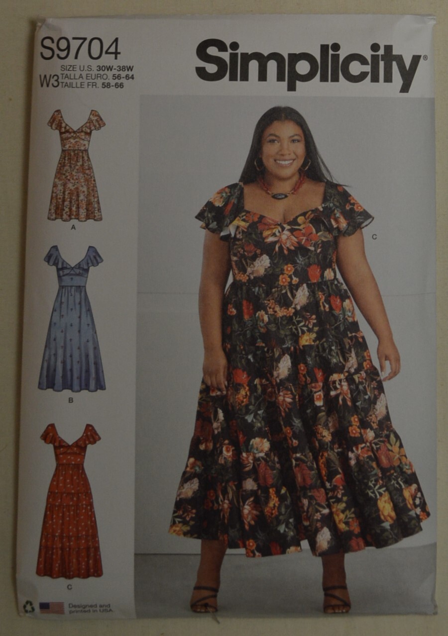 Simplicity - S9704 - Women's Dresses - 3 Lengths