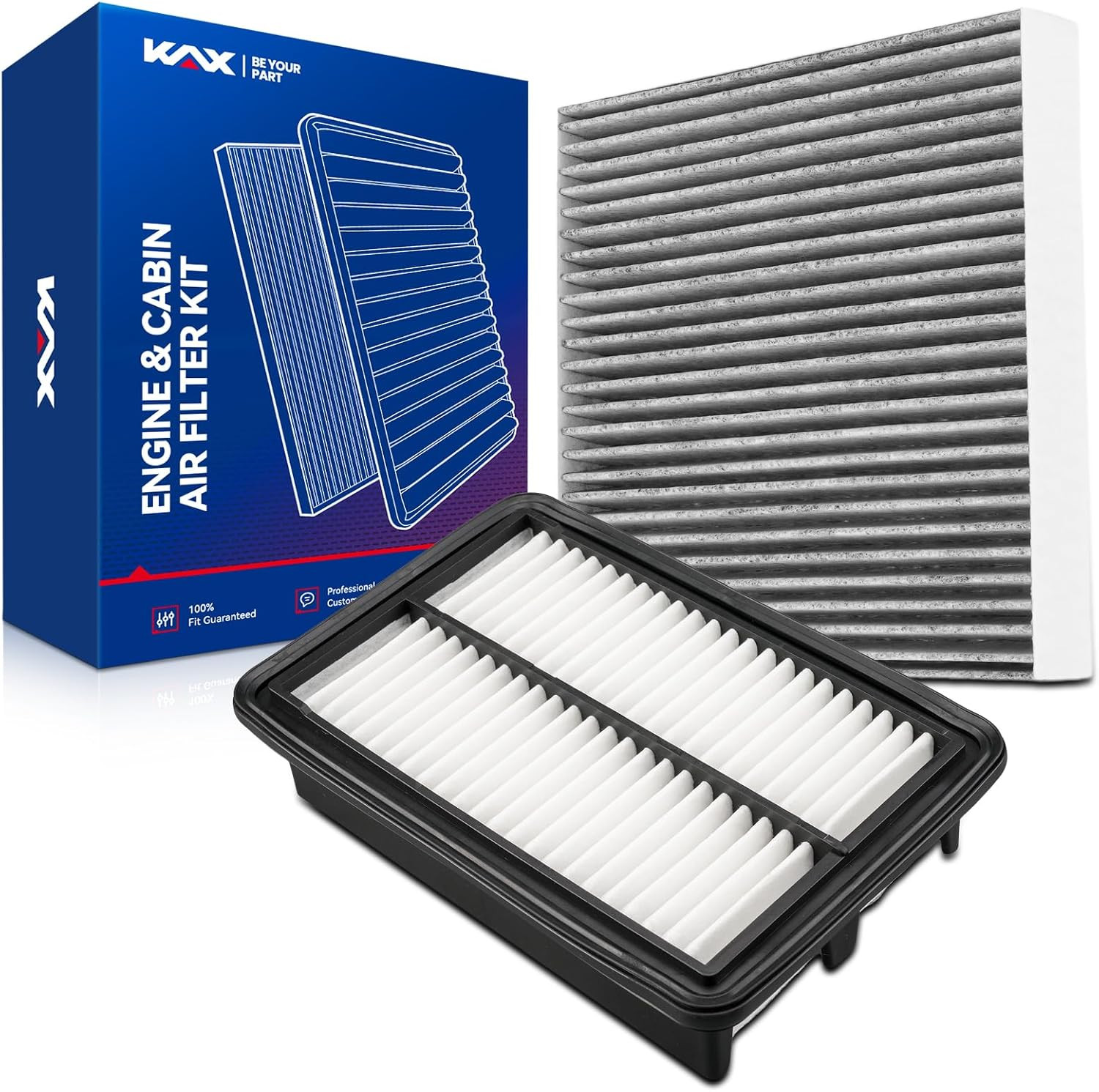 Engine & Cabin Air Filter Kit, Replacement for Honda CR-V 2023-2026, Accord 2023