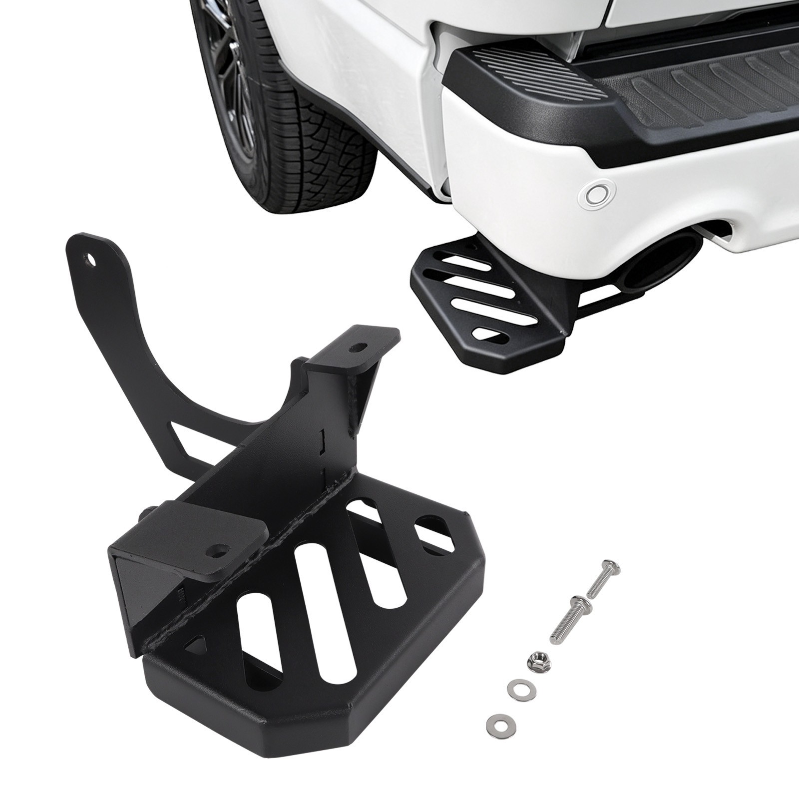 Rear Bed Step For 2024-2026 Ford F150 F-150 Tailgate Bed Rear Bumper Side Step